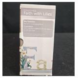 Home Decor Accent Collection with Framed Art, Wall Plaques, and "Faith Figurine"