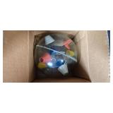 Vintage Games and Toys Collection with Po-Ke-No, Frustration Ball, Loop Craft, ABC Board and Die-Cast Vehicles