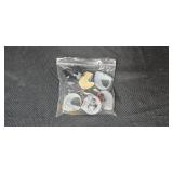 Collection of Office Desk Organizers and DYMO Label Maker with Accessories