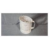 Vintage Kitchenware and Collectibles Group Including Bromwell Sifter and Iron