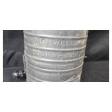 Vintage Kitchenware and Collectibles Group Including Bromwell Sifter and Iron