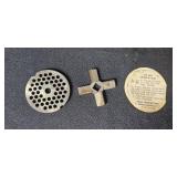 Vintage Kitchenware and Collectibles Group Including Bromwell Sifter and Iron