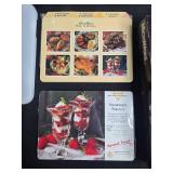 Large Collection of Kitchenware, Food Containers, Bowls, and Recipe Cards