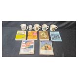 Vintage Boy Scouts of America Books, Plaques, and Camping Mugs Collection