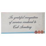 Vintage Boy Scouts of America Books, Plaques, and Camping Mugs Collection