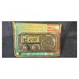 Assorted Home Hardware Supplies, Fasteners, Tools, Weather Radio & Storage Bin