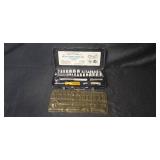 Hollywood Accessories Socket Wrench Set in Case - Metric and Inch