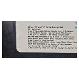 Hollywood Accessories Socket Wrench Set in Case - Metric and Inch