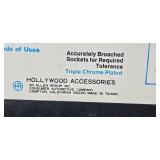 Hollywood Accessories Socket Wrench Set in Case - Metric and Inch