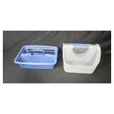 Assorted Plastic Storage Baskets and Organizers