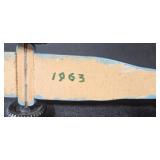 Vintage Pinewood Derby Car Kit and Accessories with Test Jig