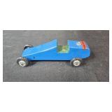 Vintage Pinewood Derby Car Kit and Accessories with Test Jig