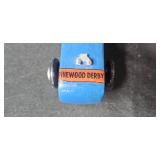 Vintage Pinewood Derby Car Kit and Accessories with Test Jig