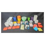Large Lot of Tupperware and Kitchen Accessories Assortment
