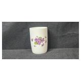 Collection of Vintage Glass Vases, Royal Bavaria Mug, Pilgrim Pitcher, and Vase Fillers