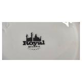 Collection of Vintage Glass Vases, Royal Bavaria Mug, Pilgrim Pitcher, and Vase Fillers