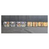 Set of Vintage Glass Mugs and Tumblers - 1976 Bicentennial and 1984 Olympics