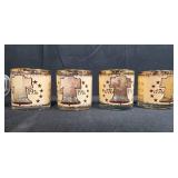 Set of Vintage Glass Mugs and Tumblers - 1976 Bicentennial and 1984 Olympics