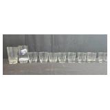 Mixed Lot of Drinking Glasses and Tumblers, Assorted Styles