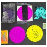 Assorted Vintage Collectibles Lot: Teletubbies Plush, Snoopy Display, Science Kit, Stationery and Toys