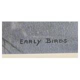 Set of 3 Framed Prints and Paintings by John E. Bradley, A.E. Barnes, and Mele