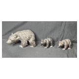 Collection of Animal Figurines - Wood, Ceramic, and Resin