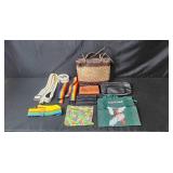 Leather Wallet & Collection of Belts, Wallets, Handbags and Tote Bags Including Woven Pieces