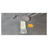 Assorted Travel Bag and Purse Lot Including Patterned Tote, PacSafe, Paris Eiffel Bag, and Accessories