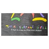 Assorted Travel Bag and Purse Lot Including Patterned Tote, PacSafe, Paris Eiffel Bag, and Accessories