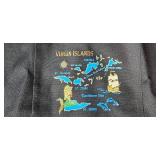 Assorted Travel Bag and Purse Lot Including Patterned Tote, PacSafe, Paris Eiffel Bag, and Accessories