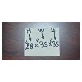 Glass Patio Table with 4 Folding Chairs and Umbrella