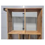 Custom Wood Shelf Organizer 73x39x11 Inches