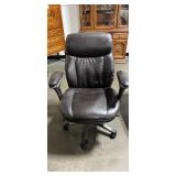 Leather Serta Adjustable Office Chair