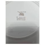 Set of 10-8" Salad Plates and 10-10" Dinner Plates by The Hallmark Canonsburg 22KT Gold Rims