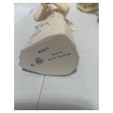 7 Misc. Vintage Angels. Two Bells. Resin, Porcelain, One made in British Hong Kong