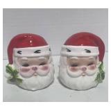 Vintage Josef Originals Santa Salt and Pepper