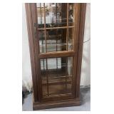 Beautiful Lighted Curio Cabinet Excellent Condition 78" X 23" X 14"