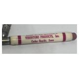 3 Vintage Bullet Pencils: Pikes Peak, Overly ND, Cedar Rapids IA