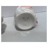 Two Vintage Santa Claus Mugs