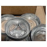 Box of Ball Jar Zinc Lids and Glass Inserts