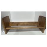 22" Wooden DVD Display Shelf