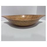 Mid Century Modern abaca Grainware Serving Bowl Made of Hand Loomed Raffia