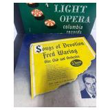 Vintage 78rpms. Light Opera and Fred Waring Songs of Devotion