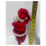 Vintage Hasbro Plastic Santa