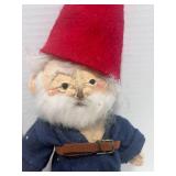 Vintage Soft Santa and Vintage Elf