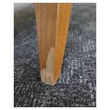 Brown Leather Armchair by American Leather.