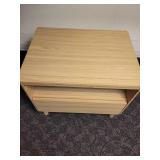 A single drawer End Table - Night Stand by Caligaris
