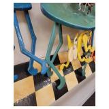 Three Blind Mice by Roark Gourly. Enameled 3-D Construction.