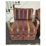 A pair of modern armchairs by Swaim.