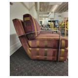 A pair of modern armchairs by Swaim.